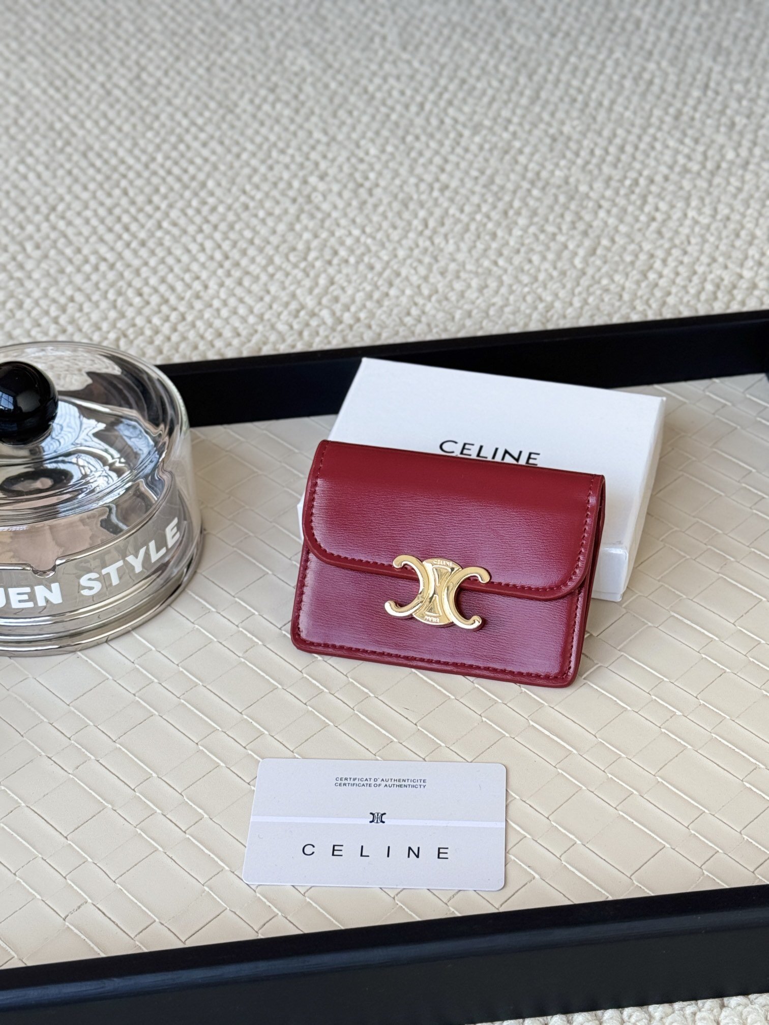celine 10L583 10.5x7x1cm 5
